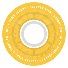 Load image into Gallery viewer, 55mm Clouds Transparent Citrus White 78a