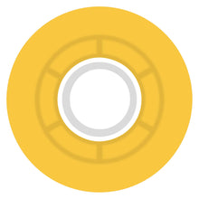 Load image into Gallery viewer, 55mm Clouds Transparent Citrus White 78a