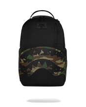 Load image into Gallery viewer, SHARK CENTRAL BLACK NYLON CAMO EMBOSSED SHARK DLXSR