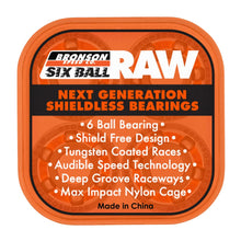 Load image into Gallery viewer, 6 Ball Raw Bronson Bearings
