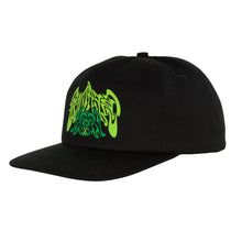 Load image into Gallery viewer, Creature Psychrofice Blk Snapback Hat
