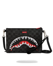 تحميل الصورة في عارض المعرض، SCRIBBLE SHARK CROSSOVER CLUTCH
