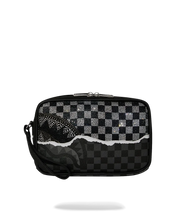 Load image into Gallery viewer, GOLD DIAMOND TEAR TOILETRY BAG

