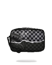 Load image into Gallery viewer, GOLD DIAMOND TEAR TOILETRY BAG
