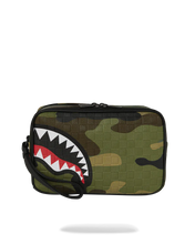 Load image into Gallery viewer, WOODLAND CAMO CHECK TOILETRY BAG
