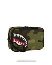 Load image into Gallery viewer, WOODLAND CAMO CHECK TOILETRY BAG

