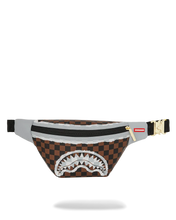 Load image into Gallery viewer, CREAM AND BROWN TEAR CHECK SAVVY CROSSBODY
