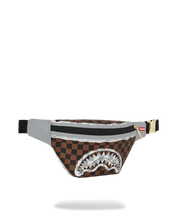 Load image into Gallery viewer, CREAM AND BROWN TEAR CHECK SAVVY CROSSBODY
