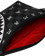 Load image into Gallery viewer, GRAY PEEKING CHARACTER CHECK SAVVY CROSSBODY

