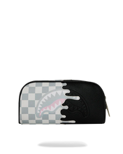 تحميل الصورة في عارض المعرض، CREAM CHECK SIDE DRIP PENCIL POUCH
