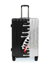 Load image into Gallery viewer, SILVER SIDE DRIP FULL-SIZE LUGGAGE
