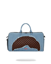 Load image into Gallery viewer, DENIM SHARK DUFFLE
