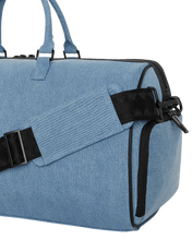 Load image into Gallery viewer, DENIM SHARK DUFFLE
