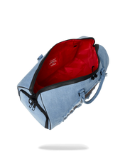 Load image into Gallery viewer, DENIM SHARK DUFFLE
