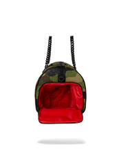 Load image into Gallery viewer, WOODLAND CAMO CHECK CHAIN DUFFLE
