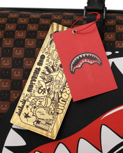 Load image into Gallery viewer, SHARKS IN PARIS BUBBLE BROWN CHECK DUFFLE
