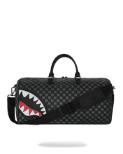 تحميل الصورة في عارض المعرض، SHARKS IN PARIS BUBBLY BLACK CHECK DUFFLE

