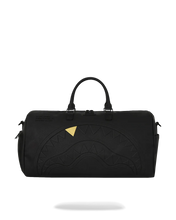 Load image into Gallery viewer, BLACKED OUT EMBOSSED GOLD TOOTH DUFFLE
