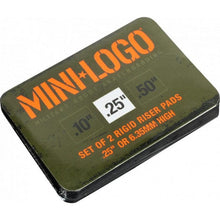 Load image into Gallery viewer, Mini Logo .25" Rigid Riser Pads

