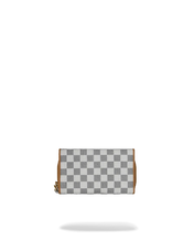 تحميل الصورة في عارض المعرض، EMBOSSED CHECK CREAM TURNLOCK WALLET
