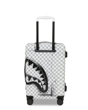 Load image into Gallery viewer, RED STENCIL SHARK CARRY-ON LUGGAGE
