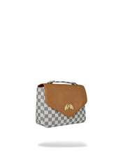 تحميل الصورة في عارض المعرض، EMBOSSED CREAM CHECK HANDBAG
